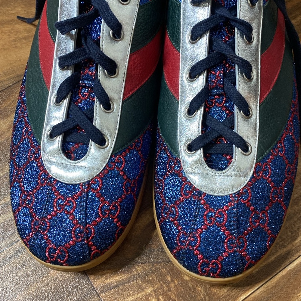 Gucci • Falacer GG Lurex • Blue - Picture 4 of 16